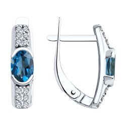 Серьги золотые пробы 585 (Арт.72-00054-3)