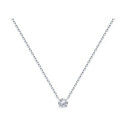 Колье из серебра с фианитом (Арт.94070446)