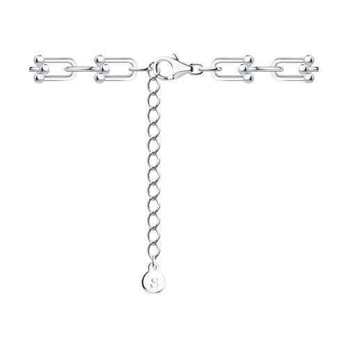 Колье из серебра (Арт.94070751)