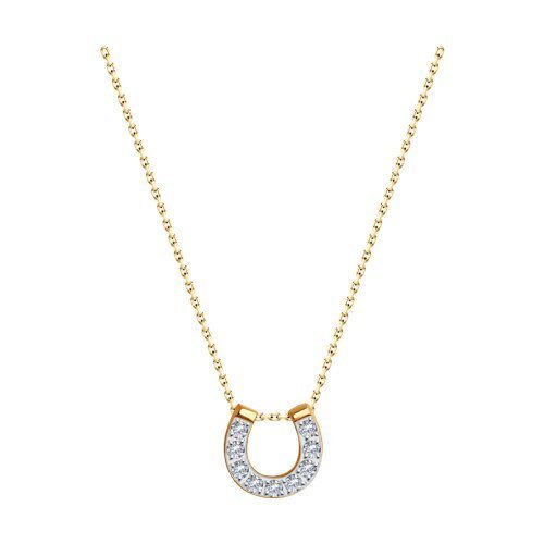 Колье из золота с фианитами (Арт.070611)