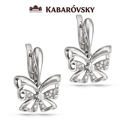 Серьги Кабаровский (Арт.12-083-8100)