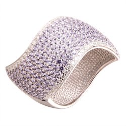 Кольцо из серебра с фианитом (Арт.cz-r03488-x-w-x-x-m1)