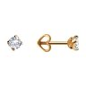 Серьги из золота с фианитами (Арт.31-122-00673-2)
