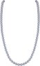 Ожерелье из ювелирного сплава с жемчугом и кристаллом swarovski Русские Самоцветы (Арт.22l-ms-17)