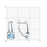 Серьги из серебра с топазами (Арт.94-320-00593-1)