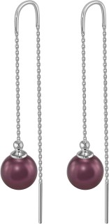 Серьги серебряные с жемчугом «Beautiful 18S» Rivoli (арт.AAS-11-10-18-S)