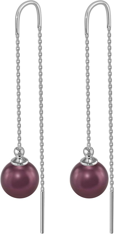 Серьги серебряные с жемчугом «Beautiful 18S» Rivoli (арт.AAS-11-10-18-S)