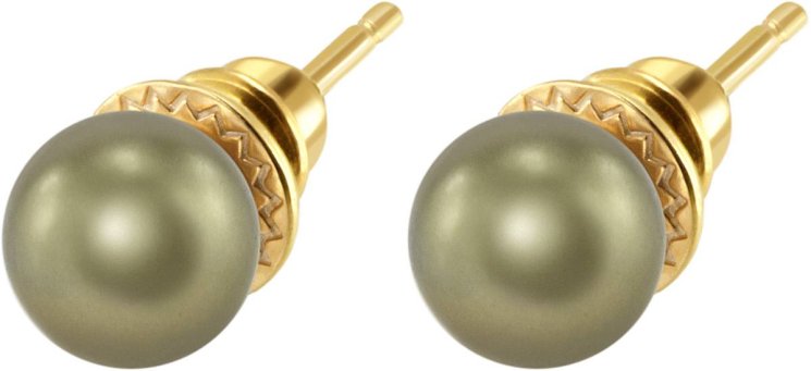 Серьги из серебра с жемчугом (Арт.aas-13-8-45-g)