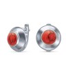 Серьги Серебряные крылья (Арт.22set9160-113_korallpr)