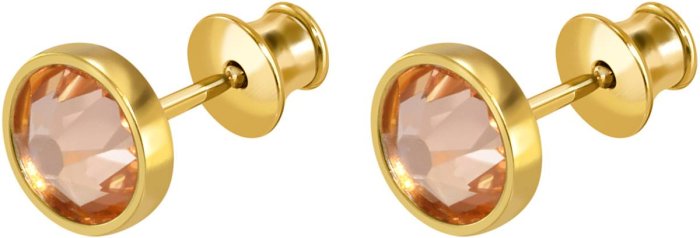 Серьги из серебра с куб. цирконием (Арт.bds-5-ss34-6-g)