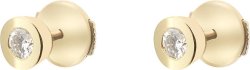 Серьги из золота с бриллиантом Русские Самоцветы (Арт.dc282jb2)