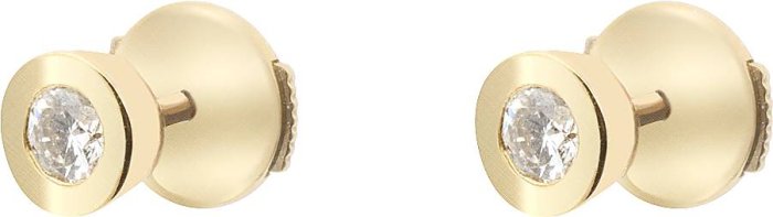 Серьги из золота с бриллиантом (Арт.dc282jb2)