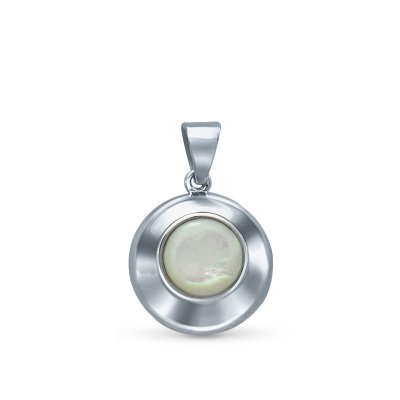 Подвеска Серебряные крылья (Арт.23set15675a-113_perlamutr)