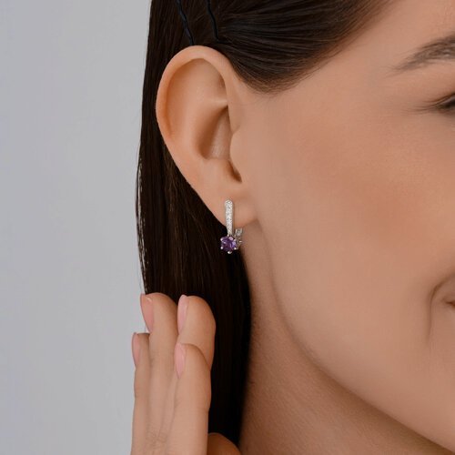 Серьги золотые пробы 585 (Арт.72-00413-3)