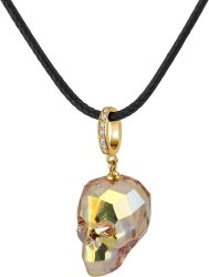 Кулон из серебра с кристаллом swarovski (Арт.swkp-a-2-19-76-g)