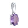 Подвеска из серебра с аметистом (Арт.92030824)