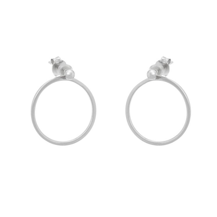 Серьги из серебра (Арт.hl-e22e47-x-w-x-x-x)