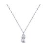 Колье из серебра с фианитами (Арт.94070755)