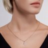 Колье из серебра с фианитами (Арт.94070755)