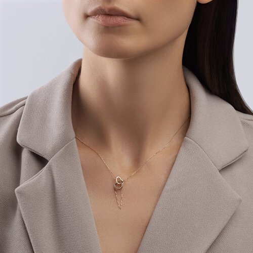 Колье из золота с бриллиантами (Арт.1070094)