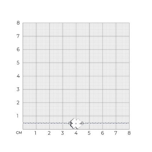 Браслет из серебра с бриллиантом (Арт.87050003)