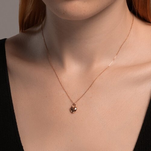 Колье из золота с фианитом (Арт.070615)