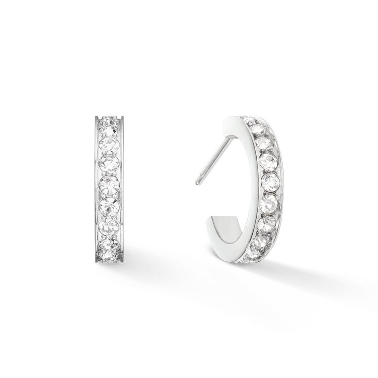 Серьги crystal-silver la_0127_21-1817