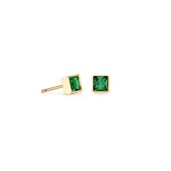 Серьги dark green-gold la_0501_21-0549