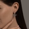Серьги из серебра (Арт.95020118)