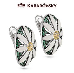 Серьги Кабаровский (Арт.12-107-0110)