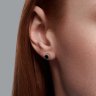 Серьги из золота с бриллиантами и сапфирами (Арт.51-222-01772-4)