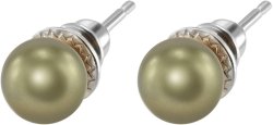 Серьги из серебра с жемчугом (Арт.aas-13-8-45-s)