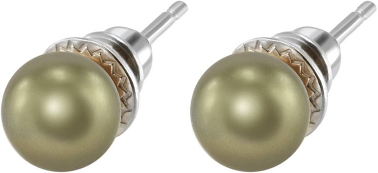 Серьги из серебра с жемчугом (Арт.aas-13-8-45-s)