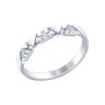 Кольцо из серебра с фианитами (Арт.94012263)