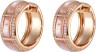 Серьги серебряные с жемчугом и куб.цирконием Pearl charm R Rivoli (арт.FPO-S5-P-R)