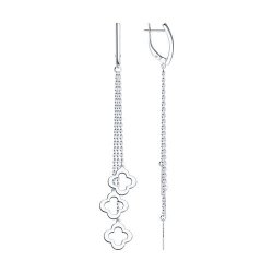 Серьги из серебра (Арт.94024286)