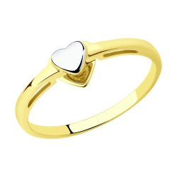 Кольцо из желтого золота (Арт.018791-2)