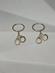 Серьги Эстет (Арт.01s2114501chr-1)