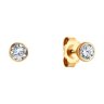 Серьги из золота с фианитами (Арт.029931)