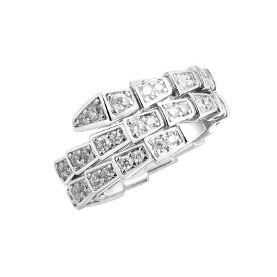 Кольцо из серебра с фианитом (Арт.cz-r04553-x-w-x-x-w)