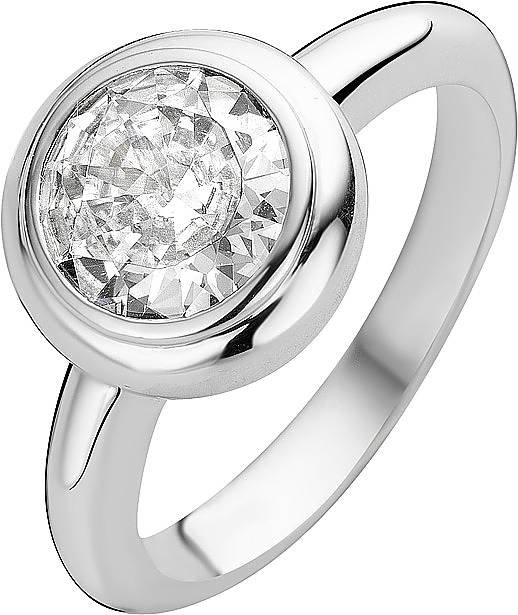 Кольцо из серебра с куб. цирконием (Арт.1911zi)