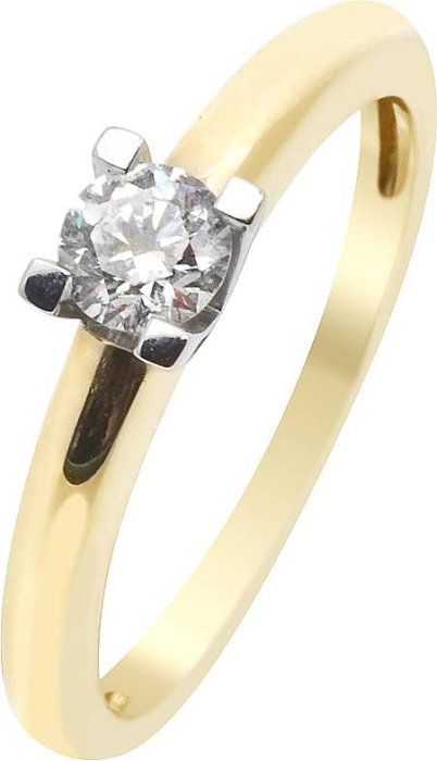Кольцо из золота с бриллиантом (Арт.de003xb2)