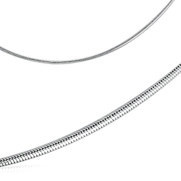 Серебряная цепь машинного плетения «Совершенная линия» (арт. Т5Ц050350104)