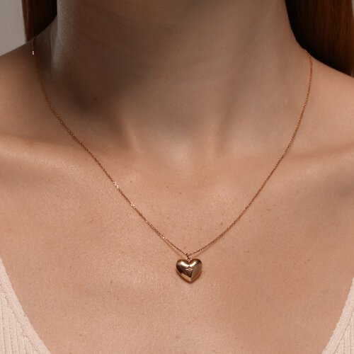 Колье из золота с фианитом (Арт.070618)