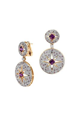 Серьги Эстет (Арт.01s3311482-1)