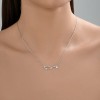 Колье из серебра с фианитами «Созвездие грации» Соколов (арт.9407-1208)