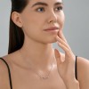 Колье из серебра с фианитами «Созвездие грации» Соколов (арт.9407-1208)