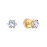 Серьги из золота с фианитами (Арт.31-122-01002-1)