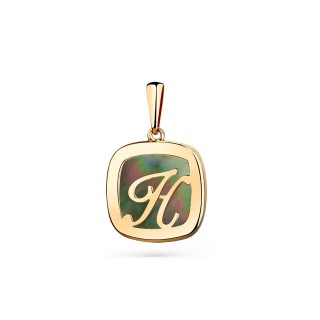 Кулон золотой с жемчугом «Magic Monogram» Magic Stones (арт.10-1-172-8700-110)