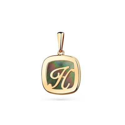 Кулон золотой с жемчугом «Magic Monogram» Magic Stones (арт.10-1-172-8700-110)